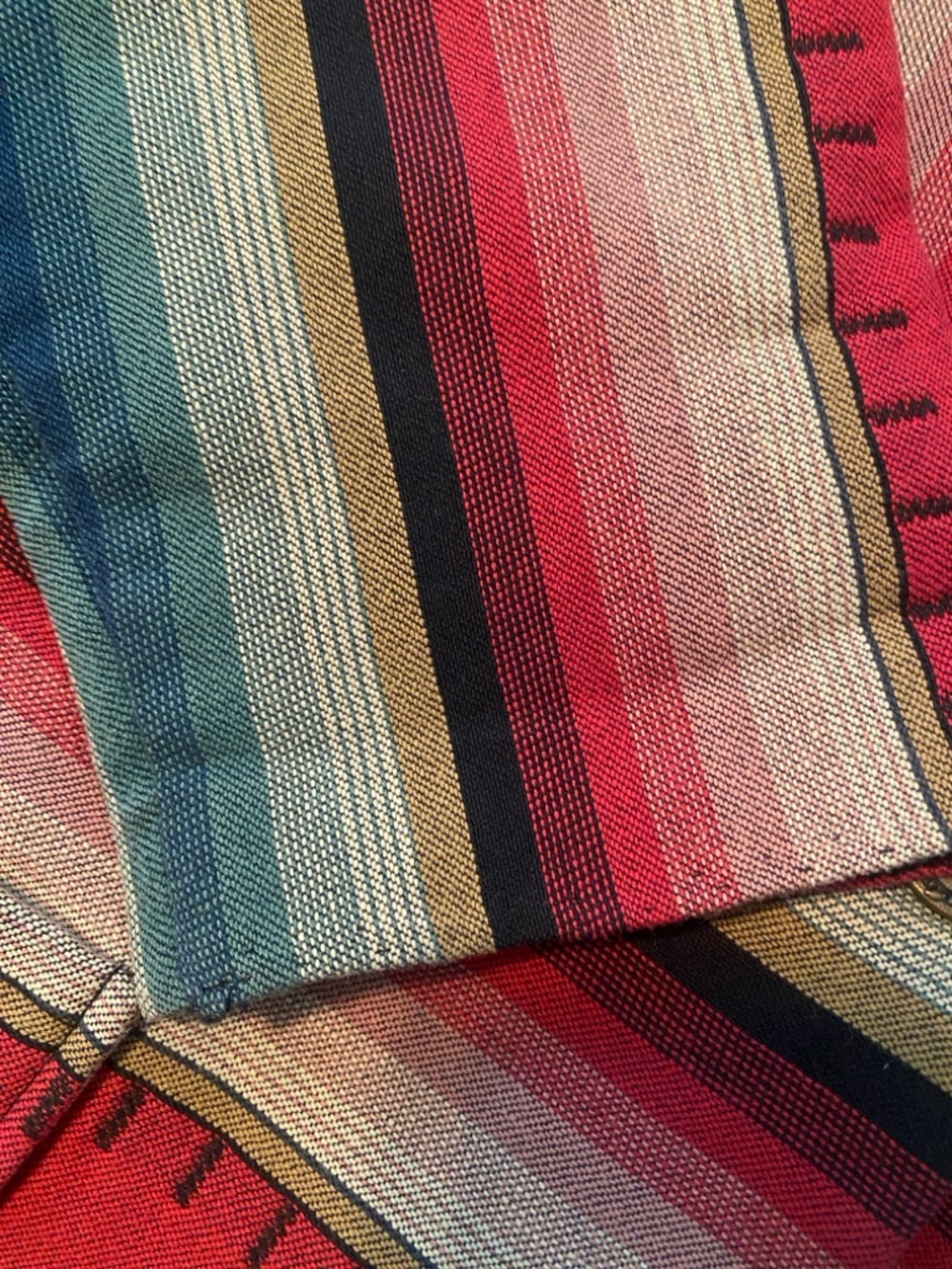 DIVision OF Sharon YOUNG Striped Southwestern Blazer Pine Cove - Picture 5 of 10